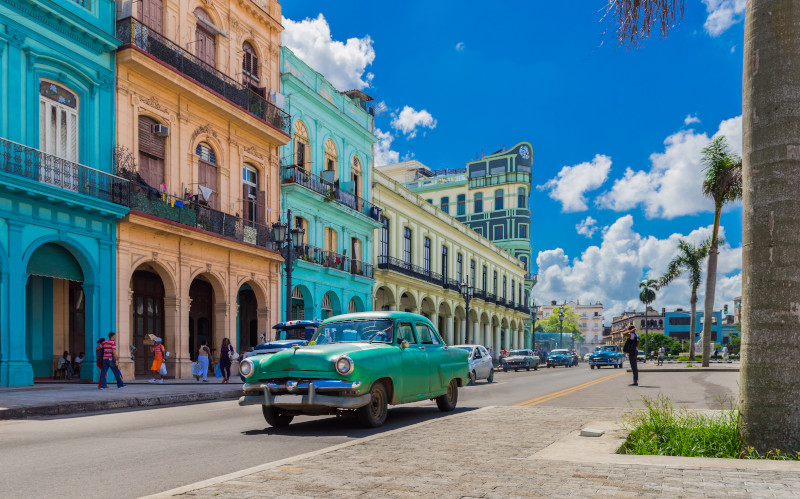 cuba vintage classic cars in havana caribbean