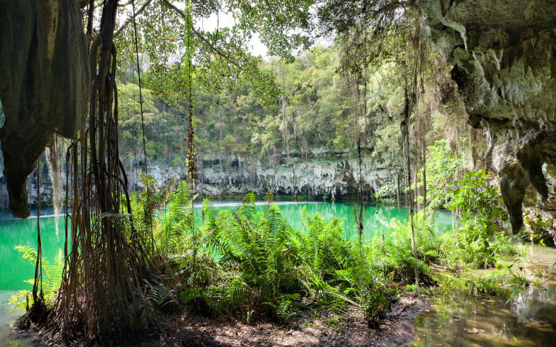 les tres santo 3 lakes dominican republic