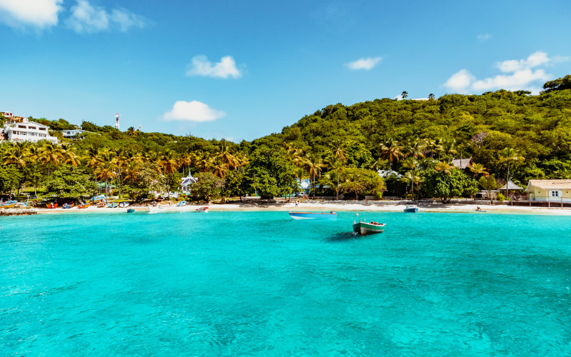 mustique marina in st vincent and the grenadines
