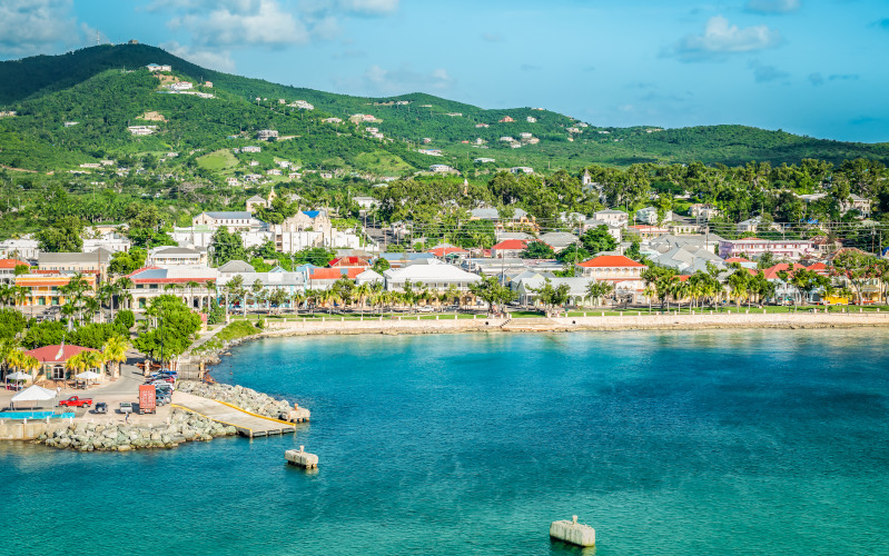 Frederiksted on Saint Croix frederiksted saint croix, us virgin islands